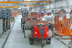 Referenzen Routenzug Factory Train von Neumaier