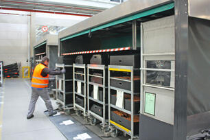 Routenzug-Anhänger (Warenträger)