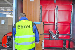 Load Train Factory Train at Ehret GmbH, Mahlberg