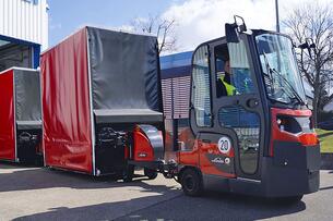 Load Train Factory Train at Ehret GmbH, Mahlberg