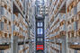 Automated narrow-aisle stacker