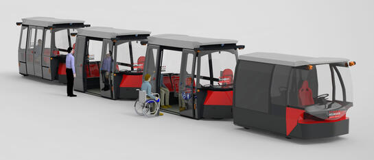 Automated people mover CITY TRAIN