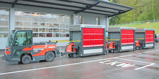 Outdoor tugger train Factroy Train FT816