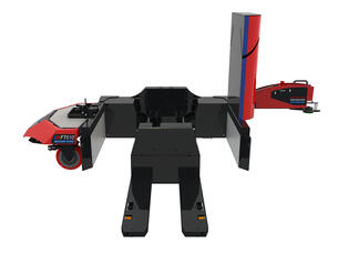 Load carrier with telescopic forks (automated)